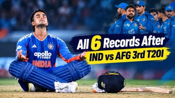 Abhishek Sharma Set the Tone, But IND vs AFG 3rd T20I Broke So Many Records