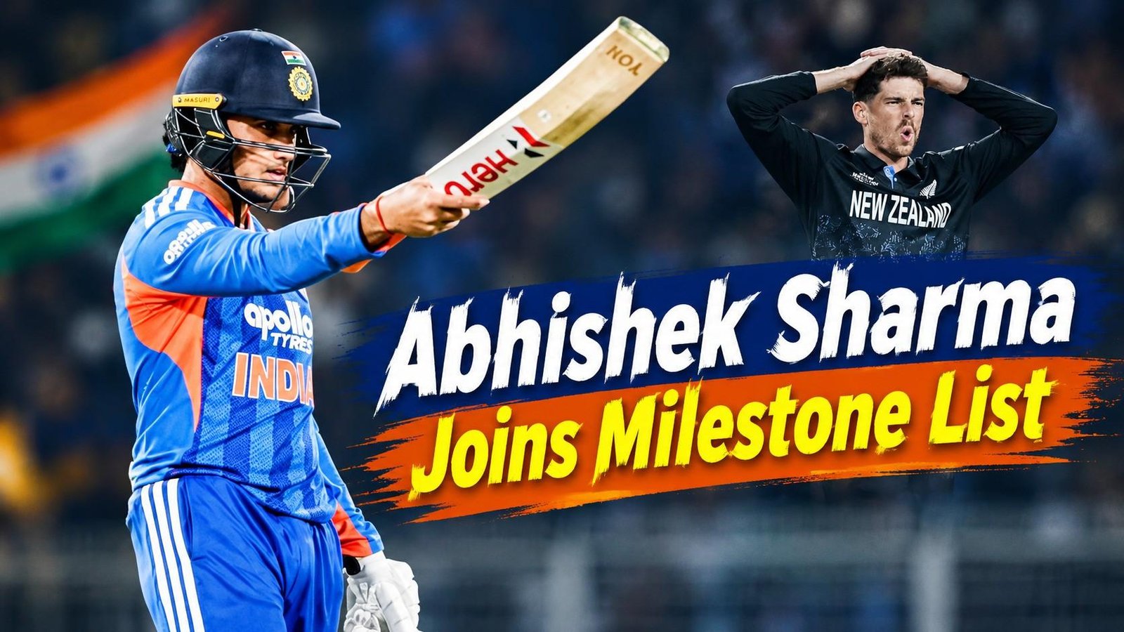 Abhishek Sharma Joins Milestone List-200kb