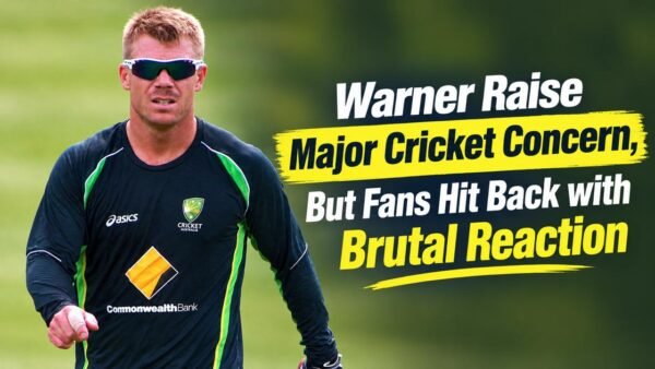 David Warner Calls Out Major Cricket Concern, but Fans Hit Back With Brutal Reactions