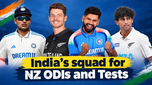 India squad for NZ Tests and ODIs Announced, Two Players Subject to Fitness