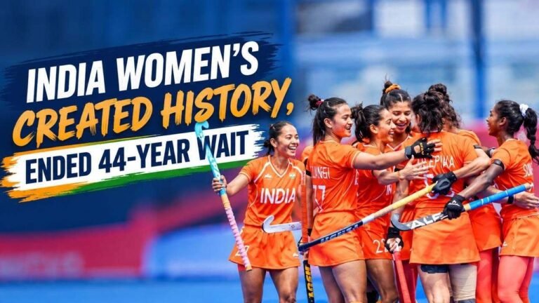 India vs China Hockey: 44 Years of Waiting Ends! How India’s Women’s Hockey Team Beat China to Seal Gold and 2028 Olympics Spot
