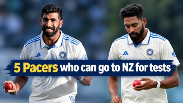 India vs New Zealand 2026 Tests: Bumrah, Siraj, Prasidh Likely? 5 Pacers Fighting for 2 Spots