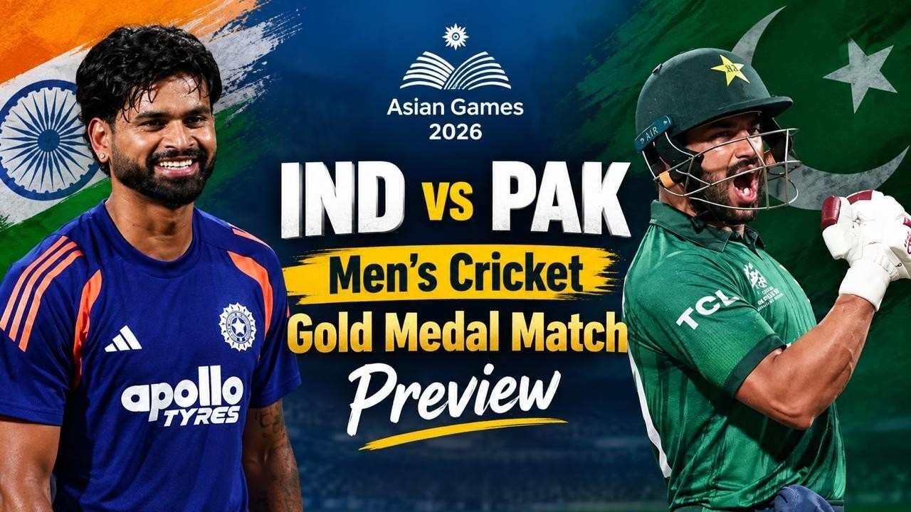 India vs Pakistan Asian Games 2026 Mens Cricket Gold Medal Match Preview-120kb