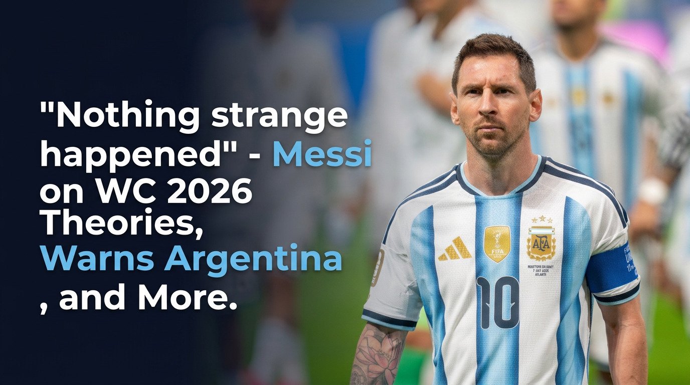 Lionel Messi farewell speech