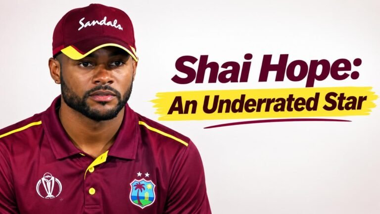 Shai Hope Is As Good As Virat Kohli, Rohit Sharma and Steve Smith. But Is the Cricket World Ready to Accept It?