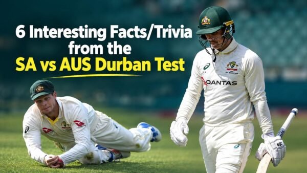 South Africa vs Australia: 6 Incredible Test Cricket Facts From Durban, Including Smith’s Record and Renshaw’s 190